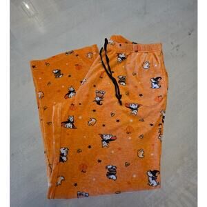 Laura Ashley Women's Halloween Pajama Pants SZ Large